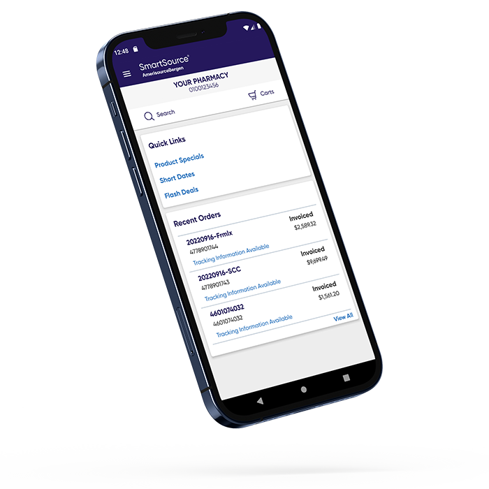 Smartsource Rx Logo Mobile app